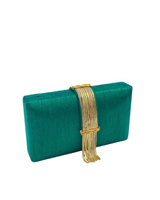 Simitri Green Emerald Fringe