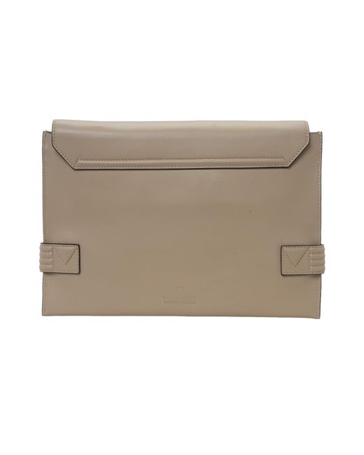 Gráinne Maher Natural Anu Convertible Clutch Mushroom