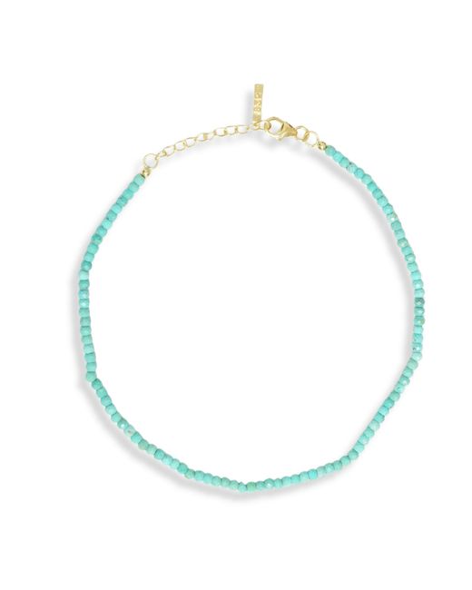 Argento Vivo Blue The Everly Anklet