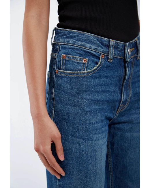 Dr. Denim Blue Elba Mid Bootcut