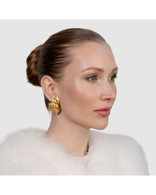 Stephanie Browne Australia Metallic Sinatra Earrings