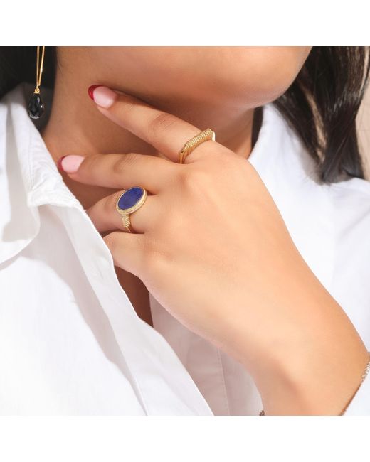 Preeti Sandhu Metallic Naia Ring