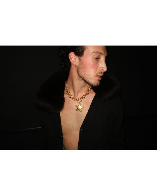 Sccollection Metallic Gia Star Necklace