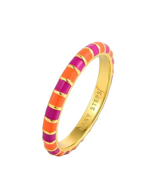 Pinnole Pink Thin Ring
