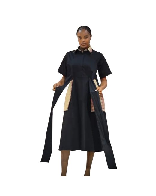 Xclamations UK Blue Oriki Midi Dress