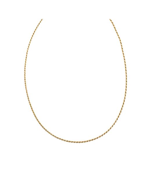 Inari Jewellery Metallic French Braid-Filled Necklace