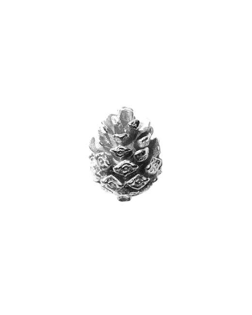 Lee Renee Metallic Baby Pine Cone Lapel Pin for men