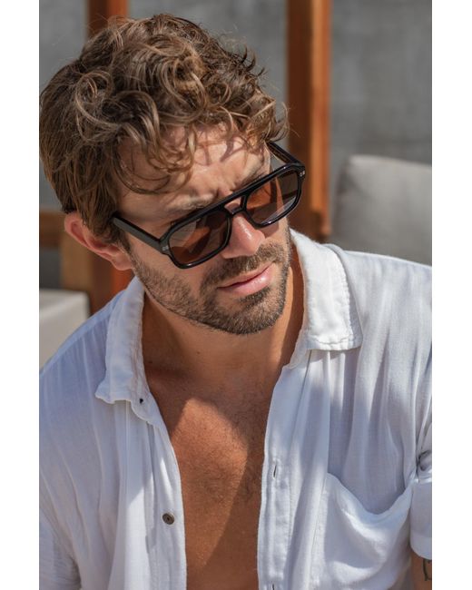 Out East Eyewear Natural Sayres Sunglasses
