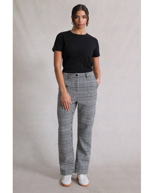 Hay Life Gray Check Trousers