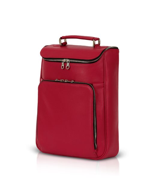 Luis Steven Red Medium Laptop Pack