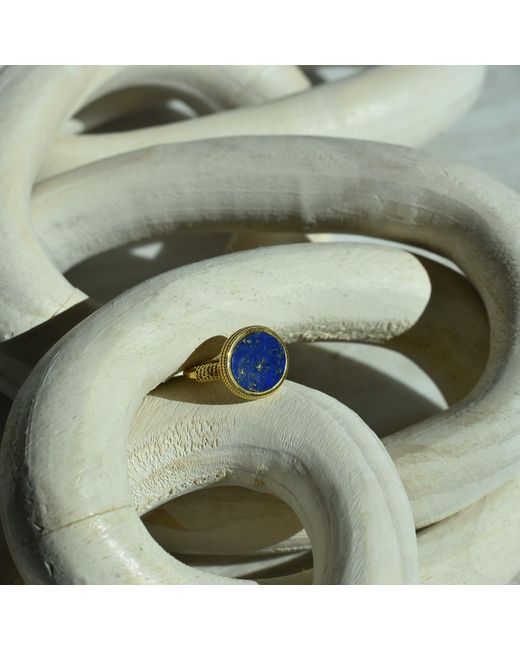 Preeti Sandhu Blue Ara Woven Ring