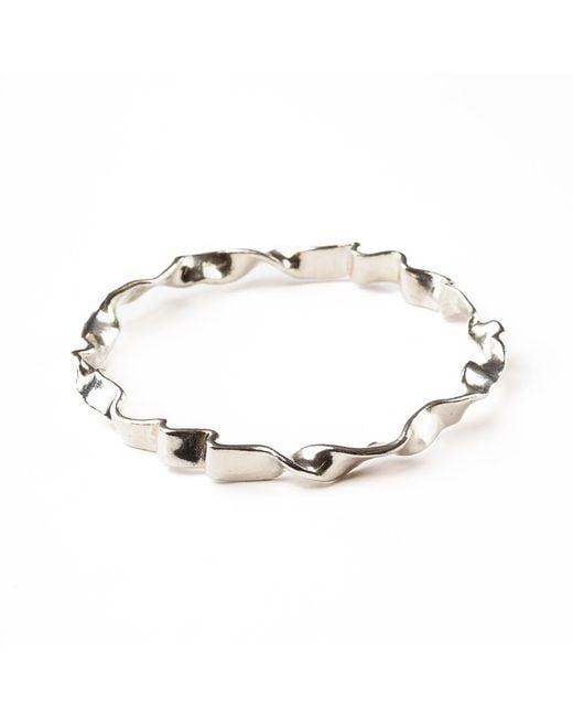 Sarahbijoux Metallic Ribbon Bracelet