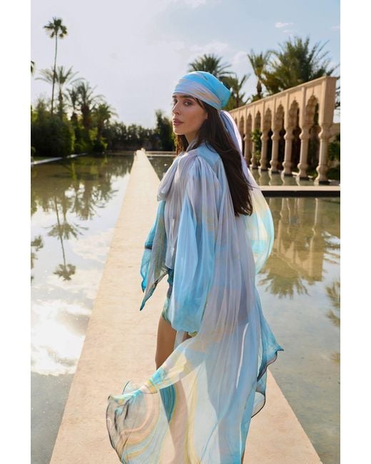 Syla Atelier Blue Selsabil Shirt
