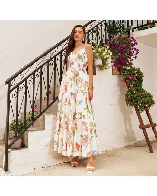 Yumi Kim White Kuhio Ivory Maxi Dress