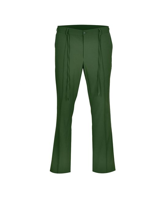 DAVID WEJ Green Marcelo Relaxed Jacket Set for men