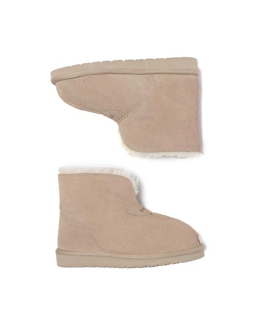 EverAu Australia Natural Neutrals Owl Ankle Boots