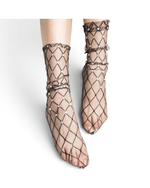 HIGH HEEL JUNGLE by KATHRYN EISMAN Brown Diamonds & Pearls