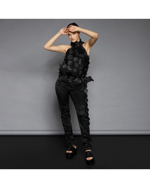 Silvia Serban Black Slim Pants