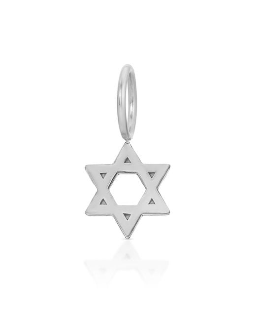 Maya Brenner White Charm Pendant
