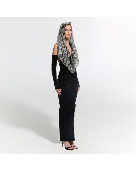 Nur Karaata Black Topkapi Dress