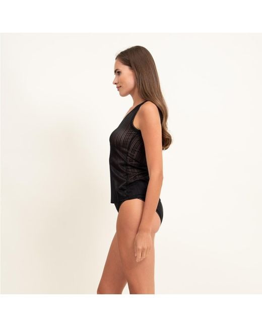 Oh!Zuza Black Set: Tank Top & Briefs