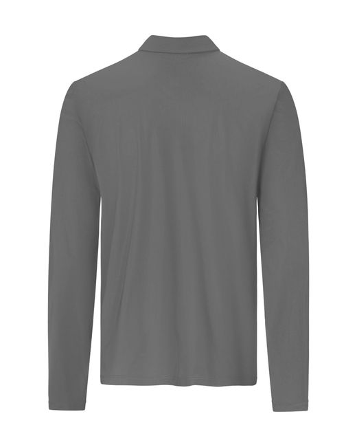 Kalani Sunwear Gray Palma Uv Polo Shirt for men