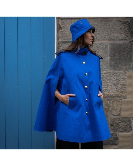 BEIRA Blue Rosa Royal Waterproof Bucket Hat
