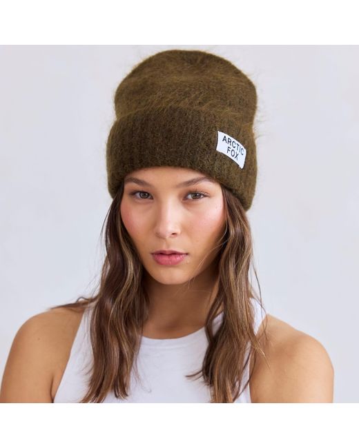 Arctic Fox & Co. Green The Mohair Beanie