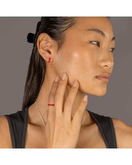 Claire Hill Designs Red Cherry Enamel Ring