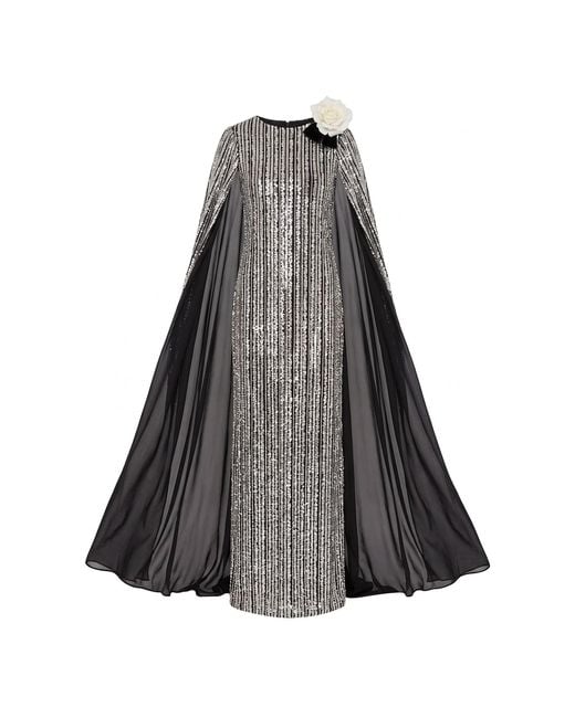 Nur Karaata Gray Isabelle Gown
