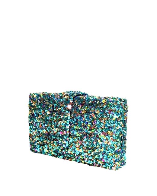 Simitri Blue Prism Kitsch Clutch