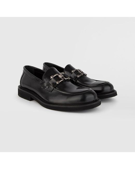 Ilvi Black Borska Florentic Leather Daily Shoe for men