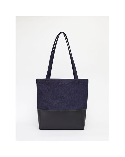 Hegarty Blue Selvedge Tote Bag for men