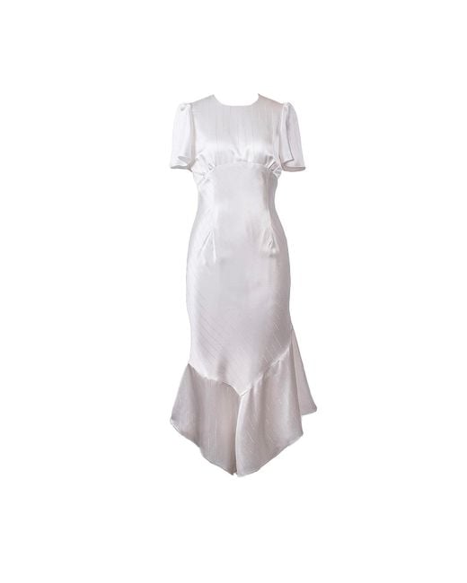 Emma Wallace Gray Linia Dress