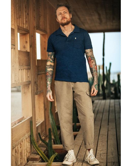 &SONS Trading Co Natural Neutrals Preston Surplus Cargo Pant Khaki for men