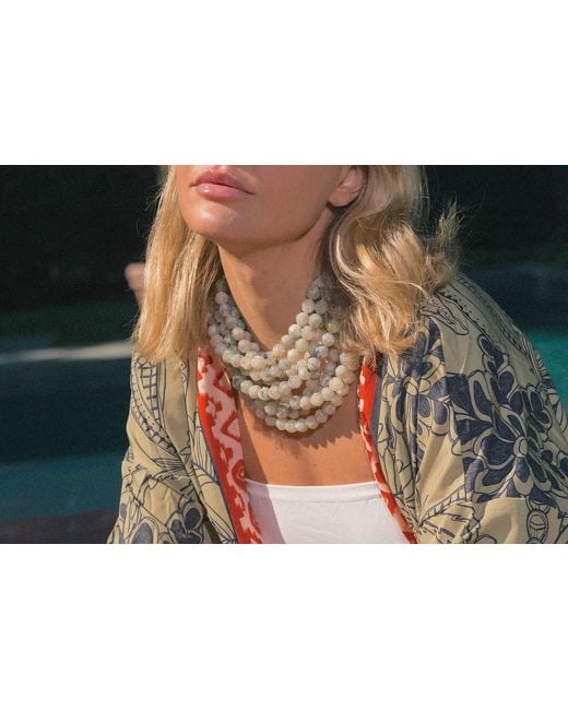 Fairchild Baldwin Gray Bella Tortoise Necklace