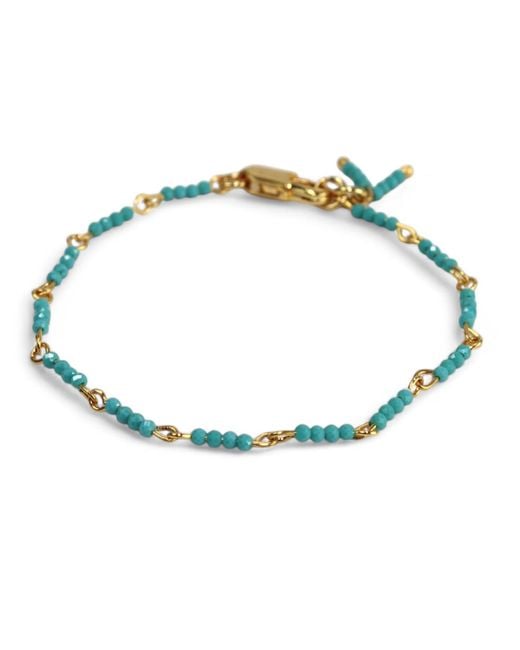 By Virgo Blue Beaded Bracelet