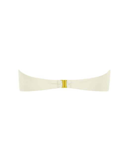 Adriana Pappas Designs White Capri Top Oatmilk