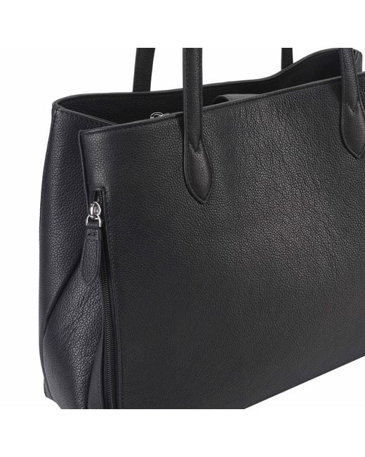 Lloyd Baker Black Adelaide Leather Shoulder Bag