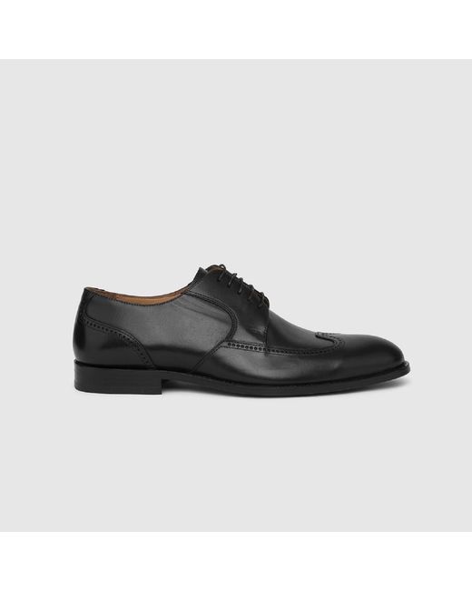 Ilvi Black Asta Leather Oxford for men
