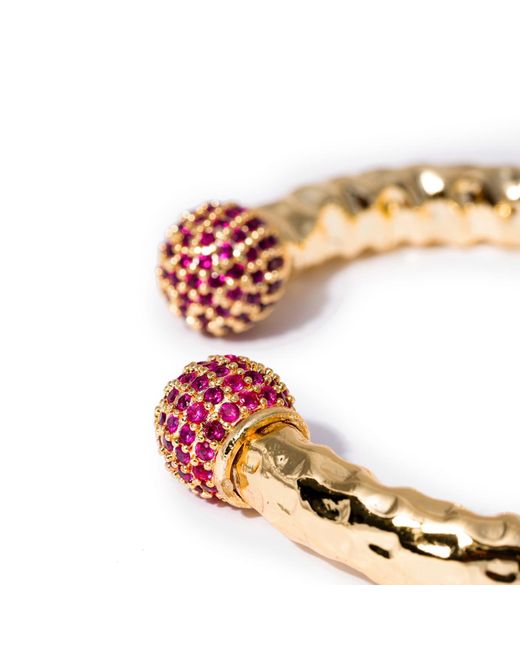 Kybele Studio Metallic Blush Selene Cuff Bracelet