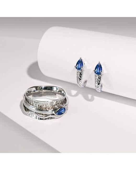 Charlotte's Web Jewellery Blue Serpenti Stud Earrings