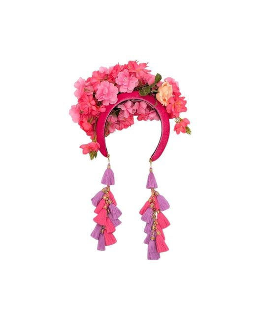 Julia Clancey Pink Mariana Chacha Bloom Headband