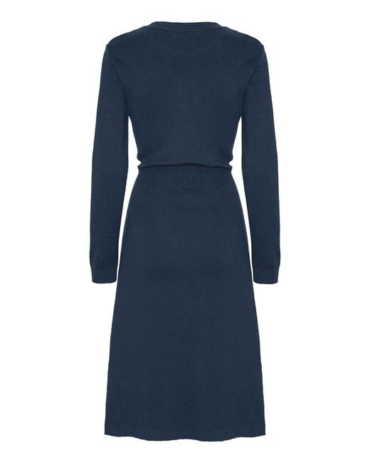 GROBUND Blue Agnes Dress