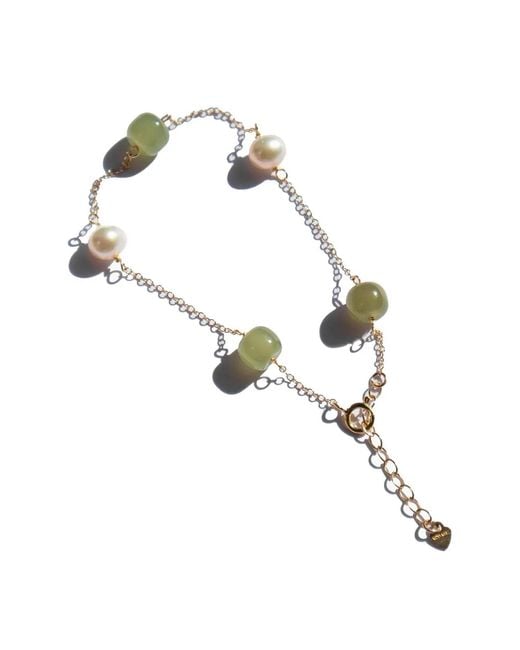 seree Multicolor Olivia Jade Pearl Bracelet