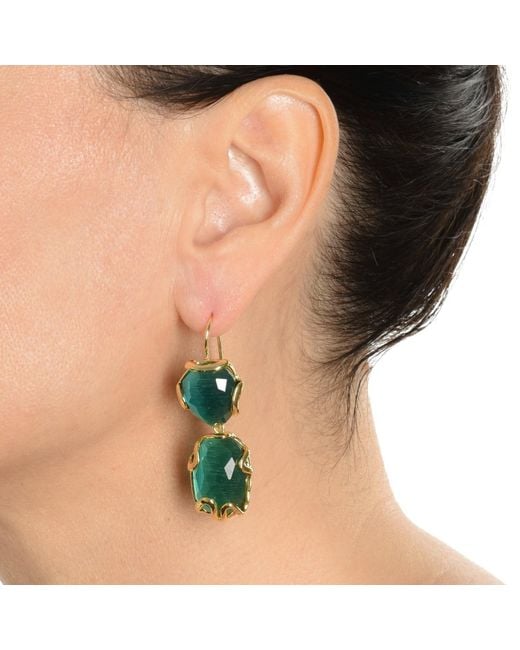 Addicted Green Penelope Earrings
