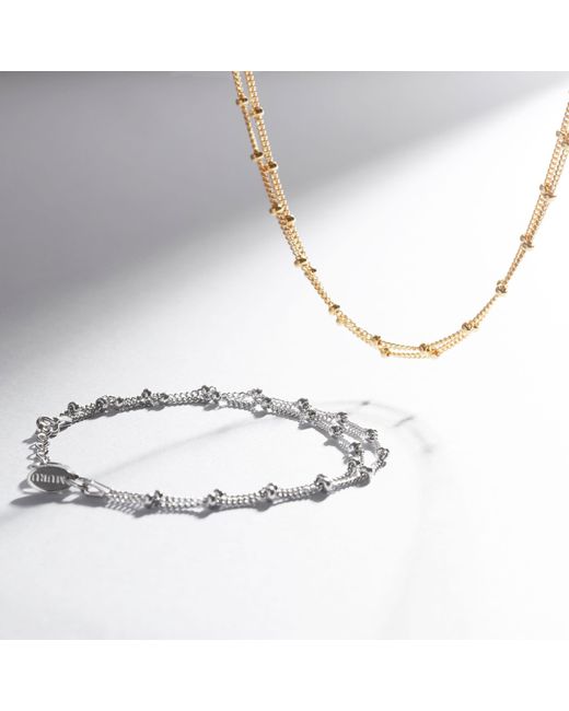 Muru Metallic Duo Bead Bracelet
