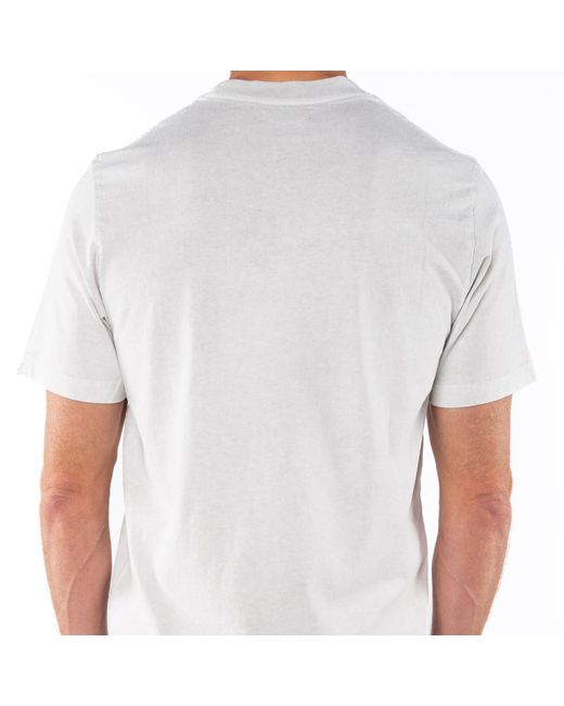 Ariko White Sandstone Beach T-Shirt for men