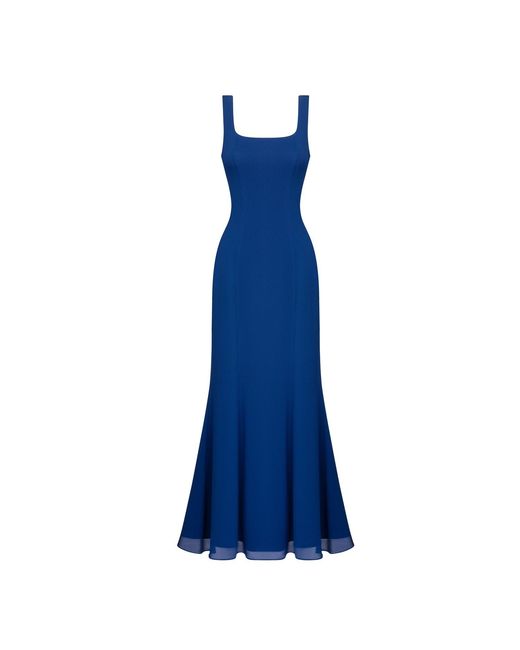 Elsava Blue Long Dress