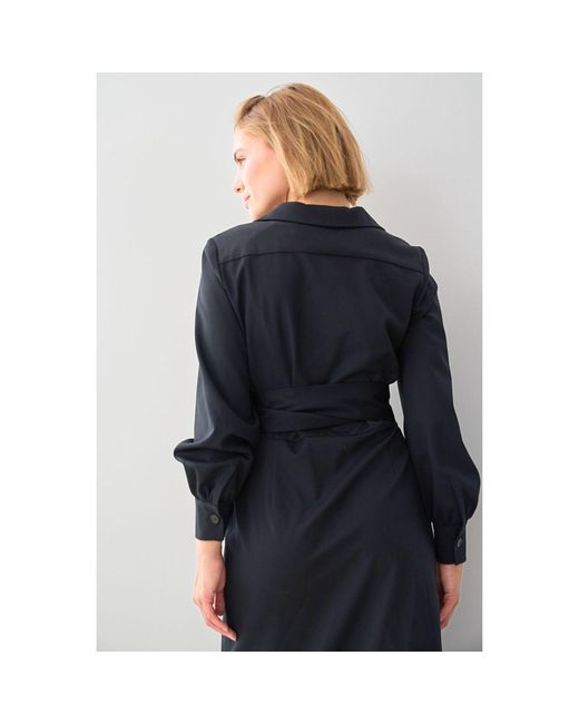 Marianna Déri Black Wrap Dress